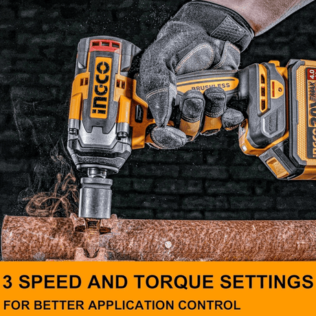 Ingco Power Tool Combo Kit Ingco 152 Pieces Cordless Impact Wrench Tools Set - HKTHP31521