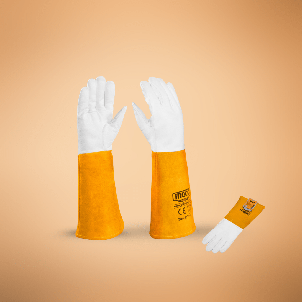Ingco Work Gloves Ingco 16" Grain Goatskin Gloves - HGVG01