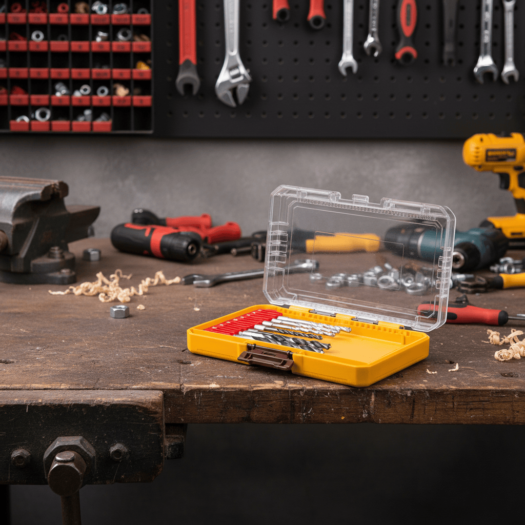 Ingco Drill Bits Ingco 16 Pieces Metal Masonry & Wood Drill Bits Set - AKDL11608