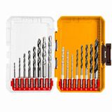 Ingco Drill Bits Ingco 16 Pieces Metal Masonry & Wood Drill Bits Set - AKDL11608