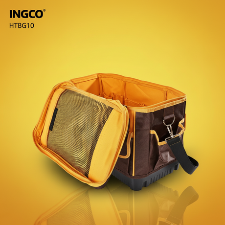 Ingco Tool Boxes Bags & Belts Ingco 16" Tool Bag With 25 Pockets & Adjustable Strap - HTBG10