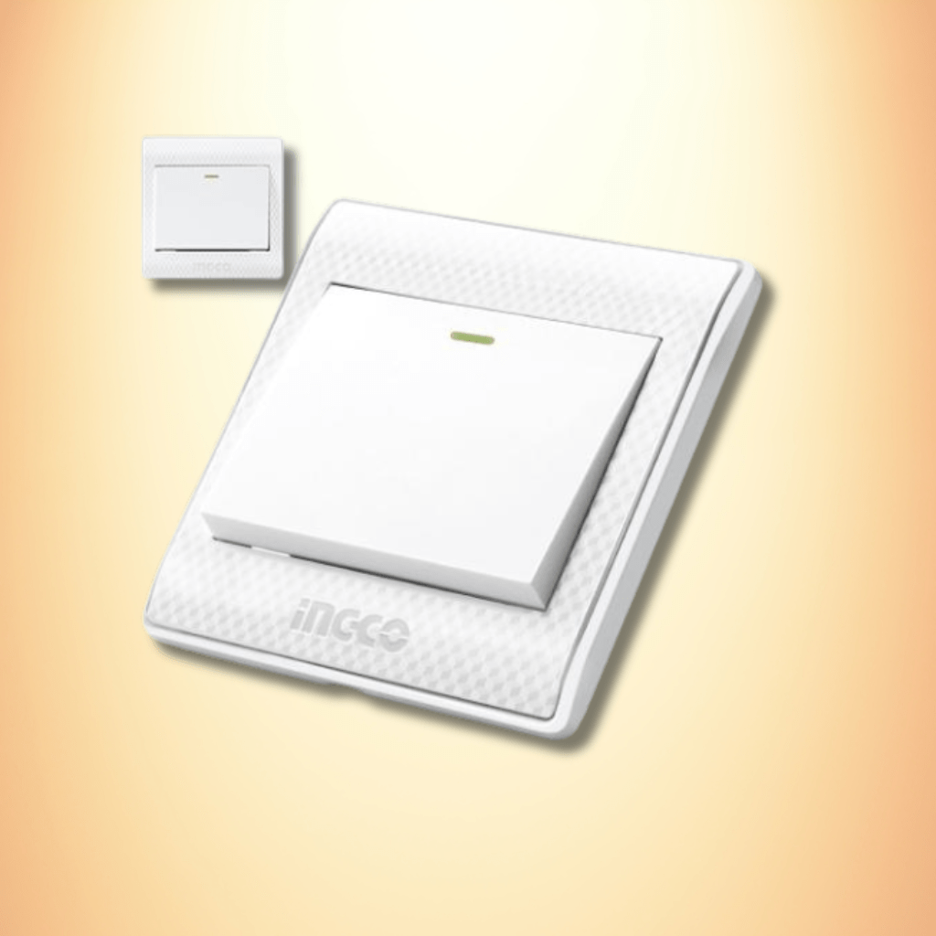 Ingco Switches & Sockets Ingco 16A 1-Gang 2-Way Switch – HESSH01103