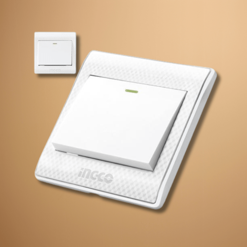 Ingco Switches & Sockets Ingco 16A 1-Gang 2-Way Switch – HESSH01103