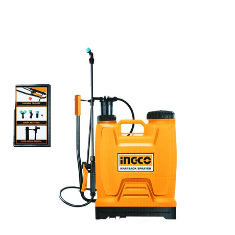 Ingco Spray Gun Ingco 16L Manual Knapsack Sprayer - HSPP41602