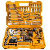 Ingco Tool Chests & Cabinets Ingco 172-Piece Cordless Impact Wrench Tool Set With 2x 4.0Ah Batteries - HKTHP41723