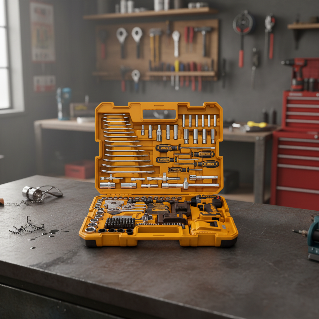 Ingco Tool Chests & Cabinets Ingco 172-Piece Cordless Impact Wrench Tool Set With 2x 4.0Ah Batteries - HKTHP41723