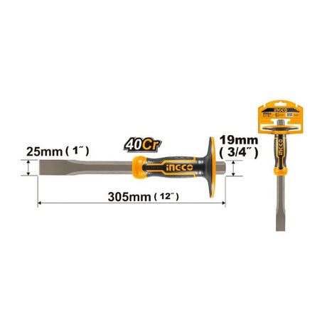 Ingco Chisels Files Planes & Punches Ingco 19mm Cold chisel - HCCL852519