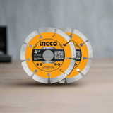 Ingco Grinding & Cutting Wheels Ingco 2-Piece 4.5" Wet & Dry Diamond Disc – DMD0111523