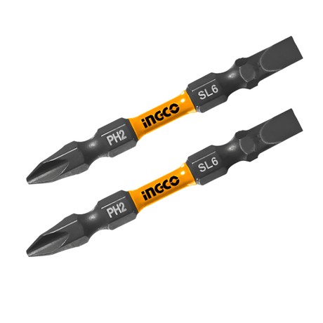 Ingco Screwdriver Bits Ingco 2 Pieces Impact PH 65mm Screwdriver Bit Set - SDBIM72HL665