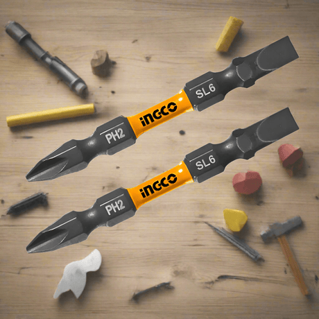 Ingco Screwdriver Bits Ingco 2 Pieces Impact PH 65mm Screwdriver Bit Set - SDBIM72HL665