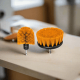 Ingco Cleaning Equipment Accessories Ingco 2-Pieces Medium Bristle Brush Set – WCBM2335