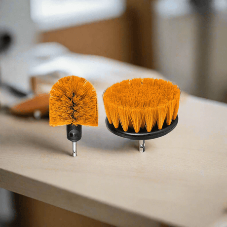 Ingco Cleaning Equipment Accessories Ingco 2-Pieces Medium Bristle Brush Set – WCBM2335