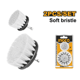 Ingco Cleaning Equipment Accessories Ingco 2-Pieces Soft Bristle Brush Set - WCBS3235