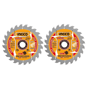Ingco Grinding & Cutting Wheels Ingco 2-Pieces Ultra-thin TCT Saw Blade Set - TSB1853