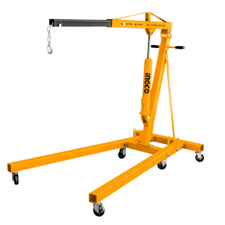 Ingco Towing and Lifting Ingco 2-Ton Hydraulic Engine Crane with Adjustable Lifting Range – HEC21-1 & HEC21-2