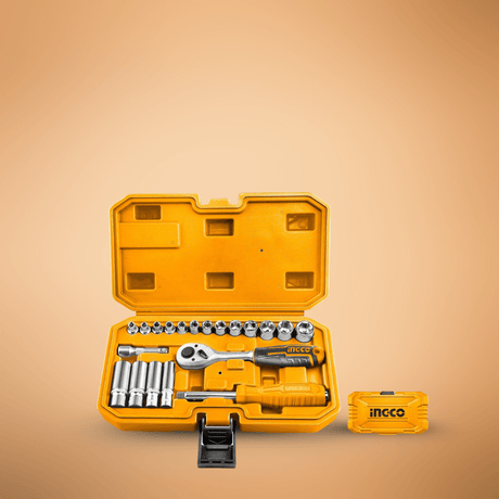 Ingco Wrenches Ingco 20 Pieces 1/4" Socket Wrench Set - HKTS14201