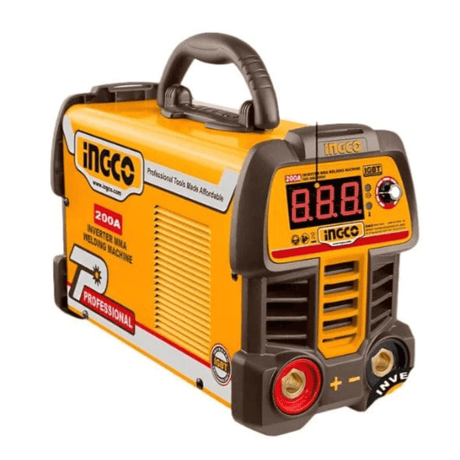 Ingco Welding Machine & Accessories Ingco 200A Inverter MMA Welding Machine with IGBT Technology – ING-MMA20069