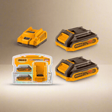 Ingco Batteries & Chargers Ingco 20V 2.0Ah Lithium-Ion Battery Pack & Charger Kit – FBCPK1222