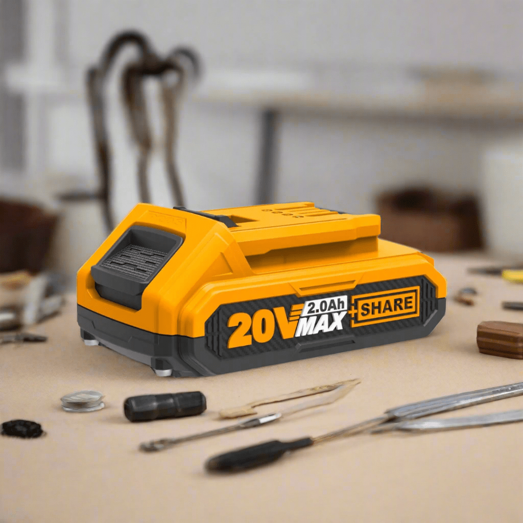 Ingco Batteries & Chargers Ingco 20V 2.0Ah Lithium-Ion Battery Pack - FBLI2001