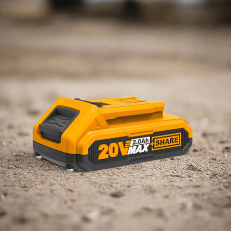 Ingco Batteries & Chargers Ingco 20V 2.0Ah Lithium-Ion Battery Pack with LED Indicator – FBLI20011