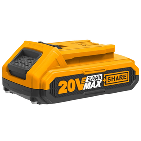 Ingco Batteries & Chargers Ingco 20V 2.0Ah Lithium-Ion Battery Pack with LED Indicator – FBLI20011