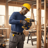 Ingco Tools Ingco 20V Brushless Cordless Impact Drill 96Nm with 2 Batteries, Charger & Drill Bits - CIDLI209686