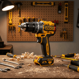 Ingco Tools Ingco 20V Brushless Cordless Impact Drill 96Nm with 2 Batteries, Charger & Drill Bits - CIDLI209686