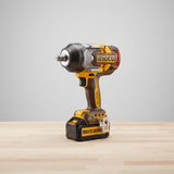 Ingco Impact Wrench & Drivers Ingco 20V Brushless Cordless Impact Wrench Kit 1000Nm with 2 × 5.0Ah Batteries, Charger & 1/2" Drive - CIWLI20100