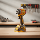 Ingco Drill Ingco 20V Brushless Cordless Multi-Head Drill Driver Kit 66Nm with 2 × 2.0Ah Batteries, Charger & Attachments - CDLI206686