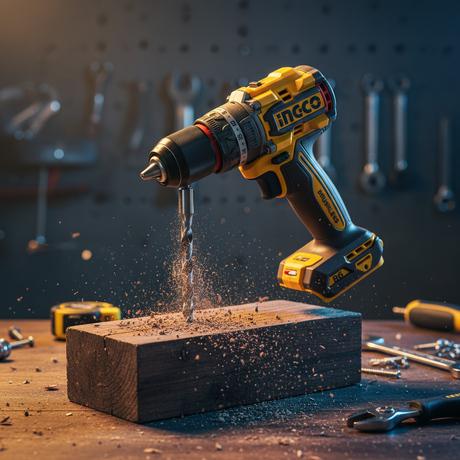 Ingco Drill Ingco 20V Brushless Impact Drill 86Nm 30000 bpm With Two 2.0Ah Batteries - CIDLI208687