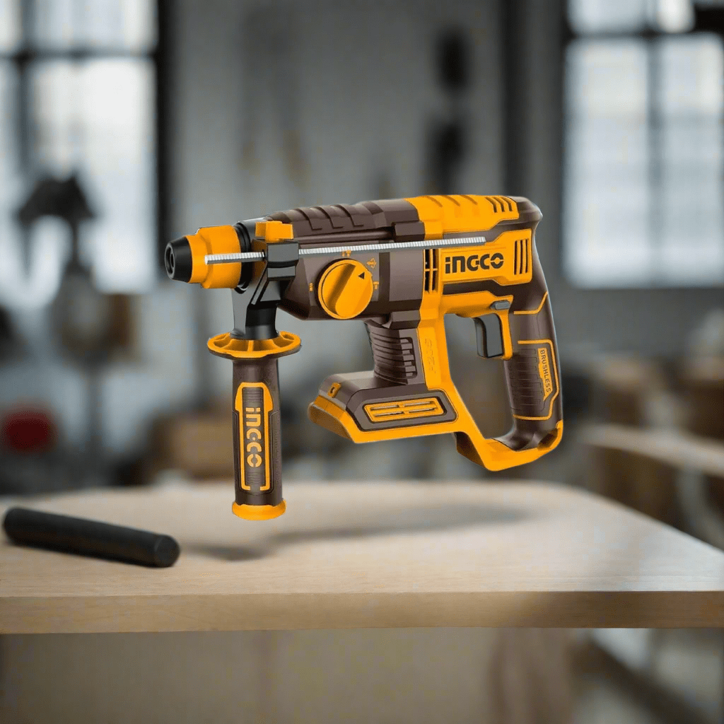 Ingco Drill Ingco 20V Brushless Lithium-Ion Rotary Hammer 4.0Ah – CRHLI202081