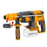 Ingco Drill Ingco 20V Brushless Lithium-Ion Rotary Hammer with SDS Plus Chuck & Two 4.0Ah Batteries – CRHLI202289