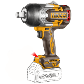 Ingco Impact Wrench & Driver Ingco 20V Brushless Motor Cordless Impact Wrench - CIWLI20135