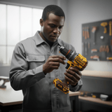 Ingco Drill Ingco 20V Compact Brushless Cordless Impact Drill Kit 76Nm with 2 × 2.0Ah Batteries, Charger & Accessories - CIDLI207686