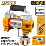 Ingco Compressor & Air Tool Accessories Ingco 20V Cordless Dual Cylinder Compressor 120 PSI - CACLI2026