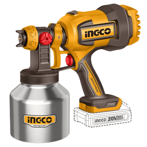Ingco Spray Gun Ingco 20V Cordless Spray Gun Without Battery & Charger - CSGLI20041