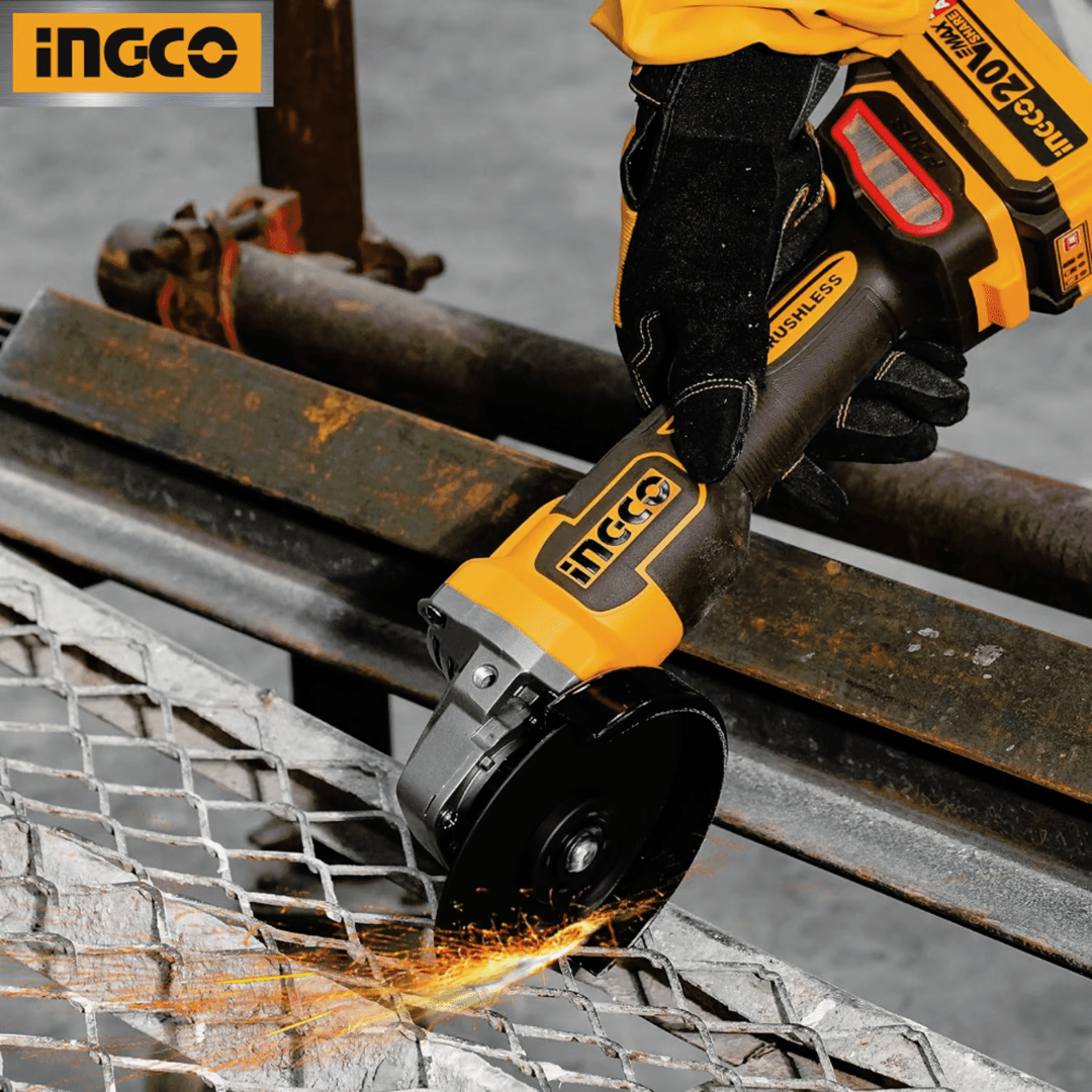 Buy Ingco 20V Lithium Ion Cordless Angle Grinder Hammer Impact Drill Combo Kit CKLI20273 Supply Master Accra Ghana