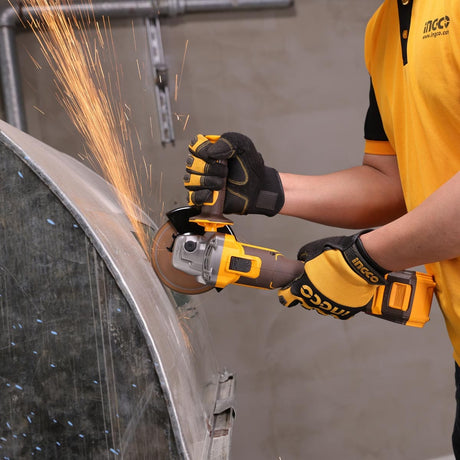 Ingco Grinder Ingco 20V Lithium-Ion Cordless Angle Grinder with Brushless Motor - CAGLI271532