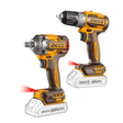 Ingco Impact Wrench & Driver Ingco 20V Lithium-Ion Cordless Drill & Impact Wrench Set – CKLI20271