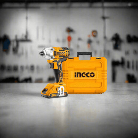 Ingco Impact Wrench & Driver Ingco 20V Lithium-Ion Cordless Impact Driver with Brushless Motor – CIRLI2028