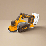 Ingco Planer & Joiner Ingco 20V Lithium-ion Cordless Planer with Heavy-Duty Aluminum Base – CRLI20401