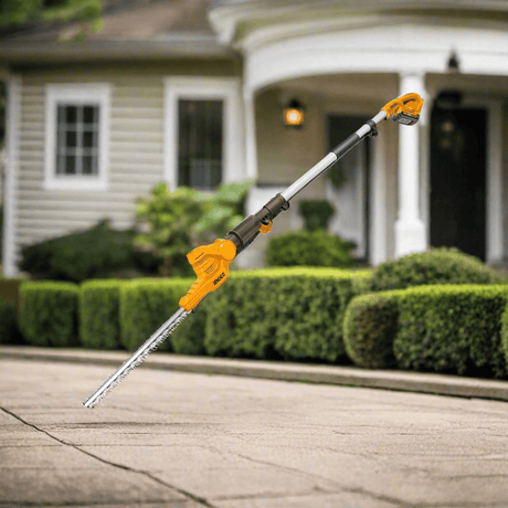 Ingco Trimmer Ingco 20V Lithium-Ion Cordless Pole Hedge Trimmer with 2.0Ah Battery & Charger – CPHT2016012