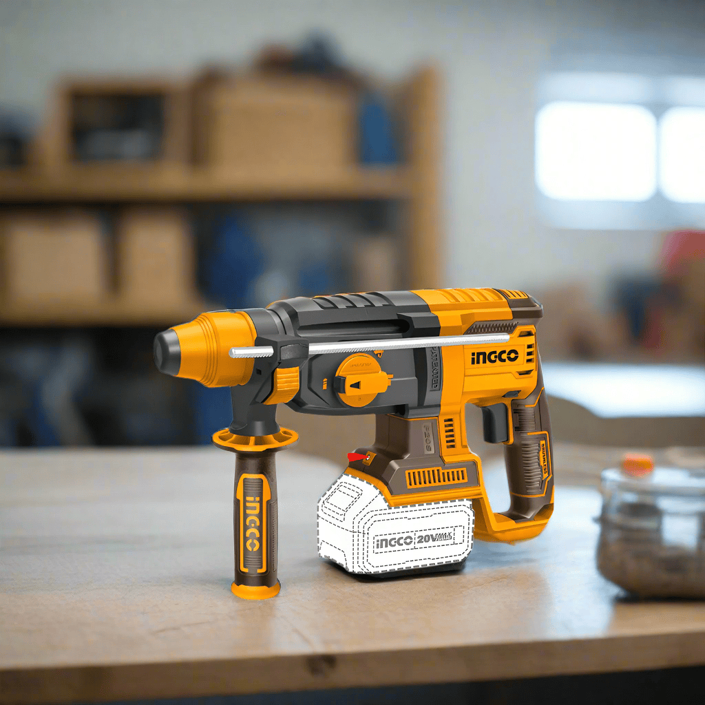 Ingco Drill Ingco 20V Lithium-Ion Cordless Rotary Hammer - CRHLI20268