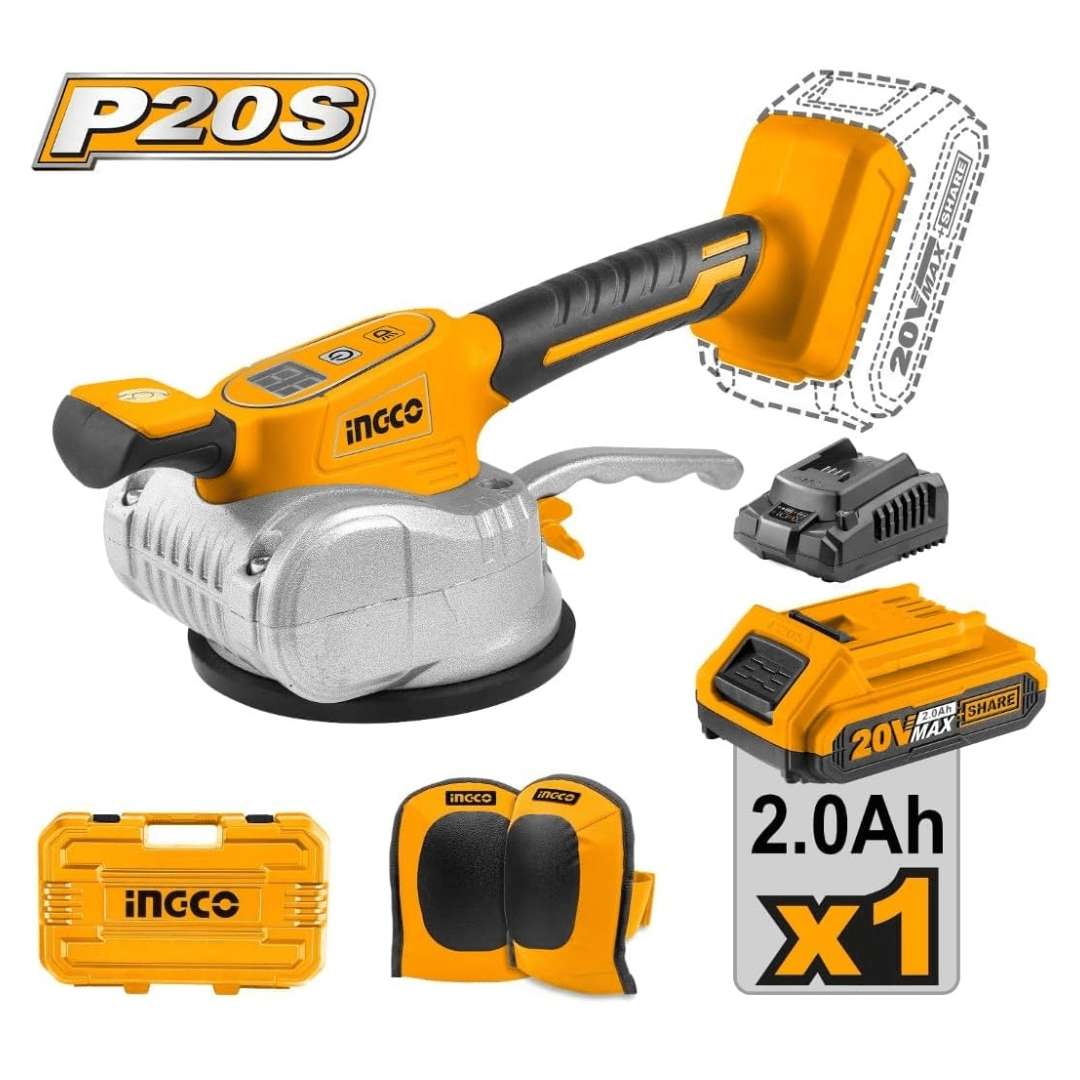 Ingco Grinder Ingco 20V Lithium-Ion Tile Vibration Machine - CTVLI20101