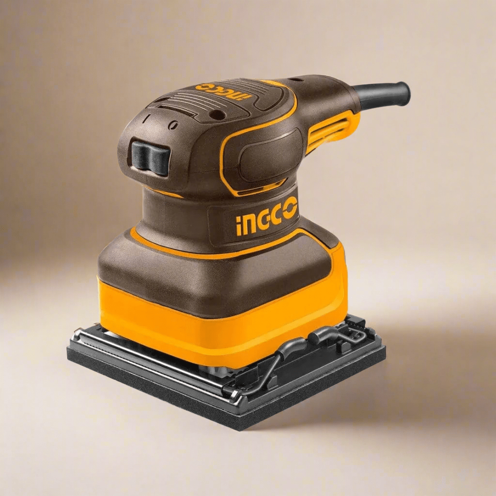 Ingco Sander Ingco 240W Corded Palm Sander with 5 Sandpapers – PS2416