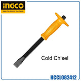 Ingco Chisels Files Planes & Punches Ingco 24mm Cold Chisel - HCCL082412