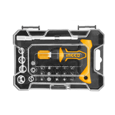 Ingco Screwdrivers Ingco 24Pcs T-Handle Wrench Screwdriver Set - HKSDB0188