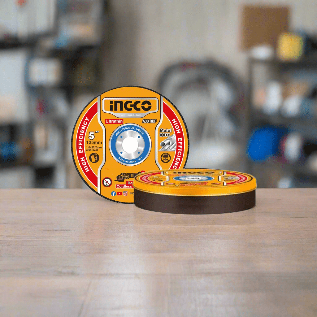Ingco Grinding & Cutting Wheels Ingco 25-Pieces Ultra-thin Metal Cutting Disc Set 125mm x 1.0mm - MCD1012525