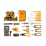 Ingco Tool Set Ingco 26 Pieces Electricians Tool Set - HKETS0261