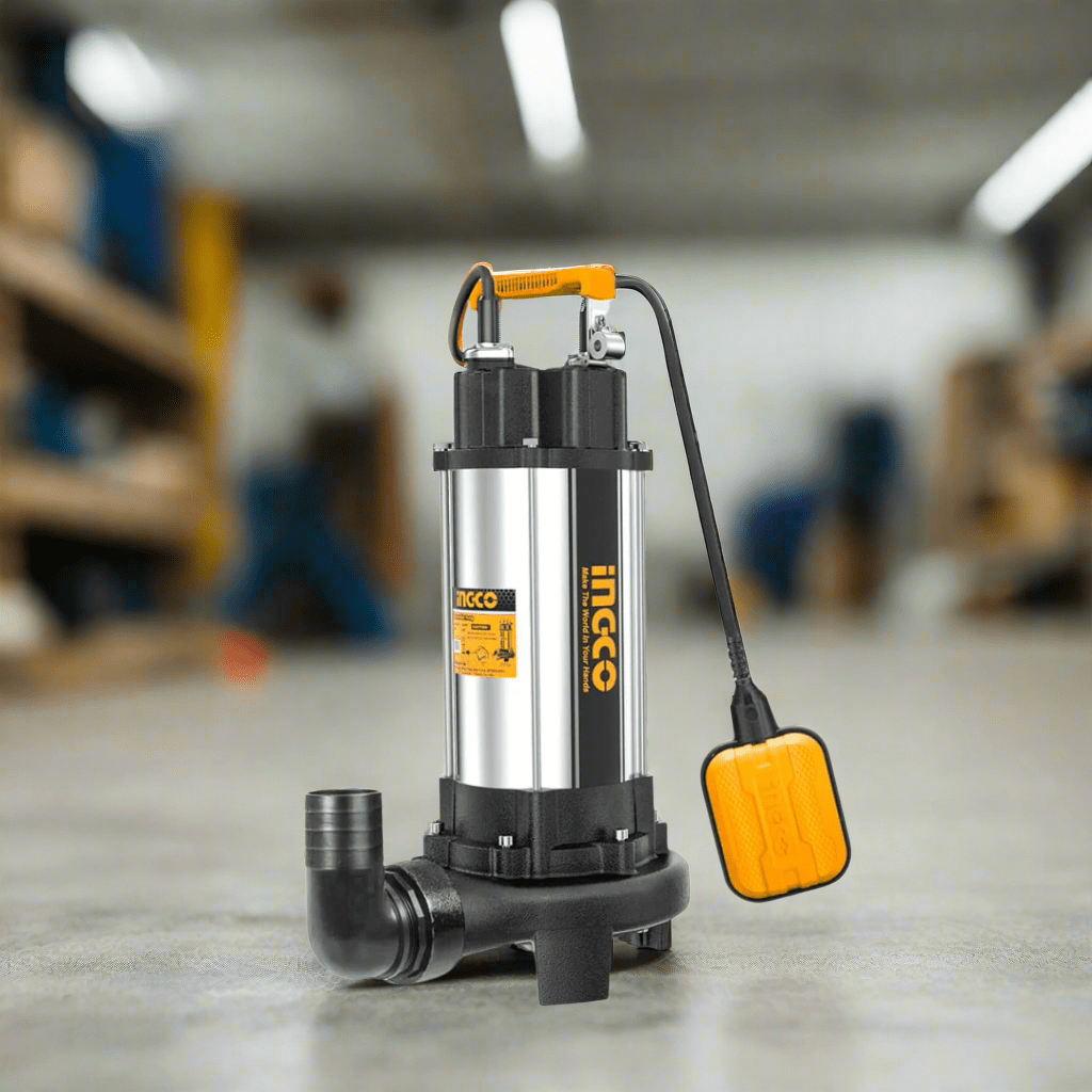 Ingco Submersible Pumps Ingco 2HP Submersible Sewage Water Pump with Stainless Steel Body – SPDB15008